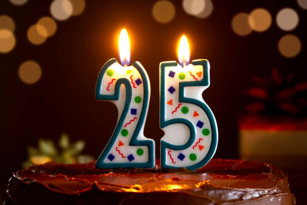 istock Birthday Cake with Candles 1220221308