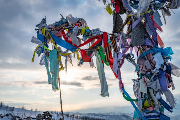 istock The Buddhist pray in trees 1220223823