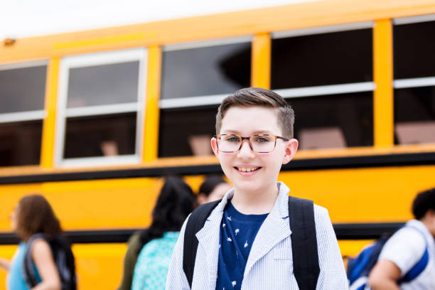 istock Confident schoolboy on the first day of school 1220225025