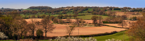istock panoramic image of generic english farmland in springtime worcestershire england uk 1220226218