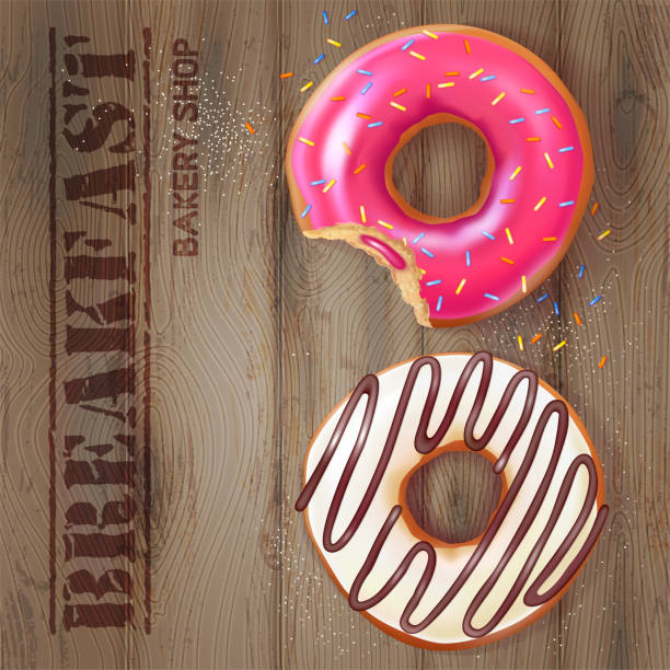 Buckle Down Hundehalsband – Donut-Motiv, 2,5 Cm Breit, Verstellbar 22,9–38,1 Cm, Bunt & Robust