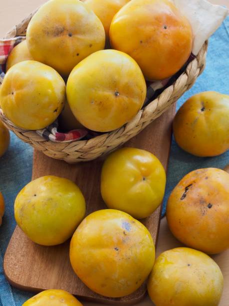 istock Korean fresh organic fruit persimmon 1220241647