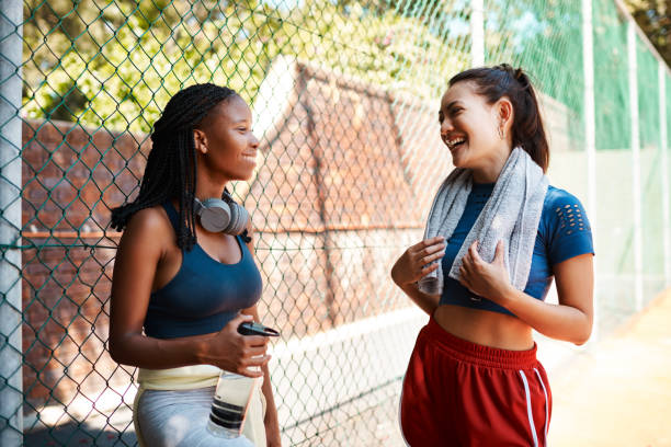 istock It helps to have a buddy to keep you motivated 1220268954