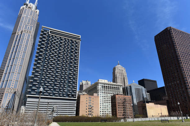 Amazing downtown Chicago