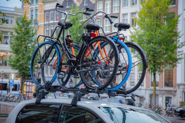 Amsterdam bicycles amsterdam bikes bicycle rack photos stock pictures, royalty-free photos & images