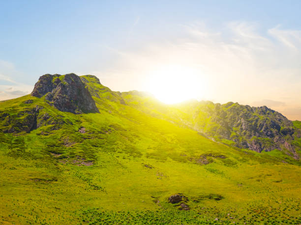 istock green mountain valley at the sunset 1220274385