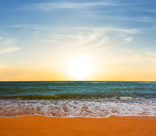 istock summer sea beach at the sunset 1220274401