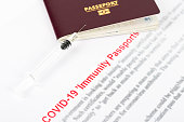 Immunity passport Coronavirus