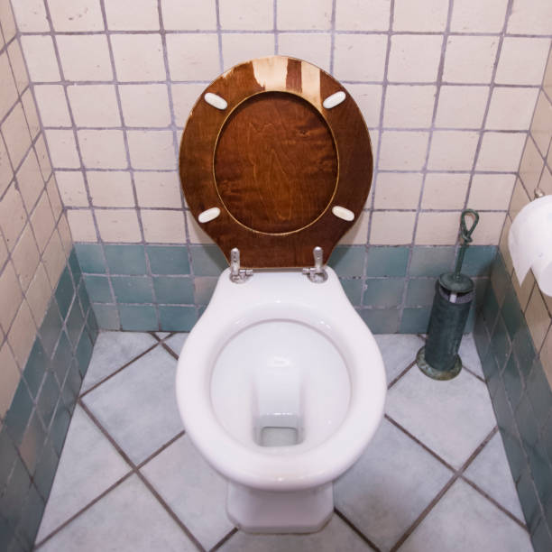 istock toilet, bathroom, seat up 1220288811