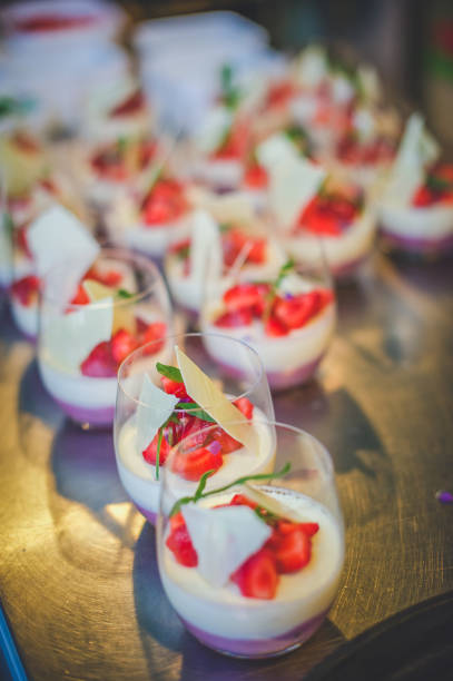 istock Strawberry desert served in glass 1220296881
