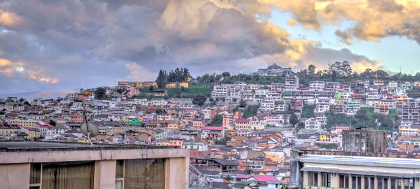 istock Quito landmarks at dusk, Ecuador 1220297171