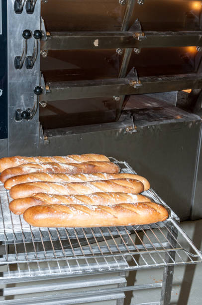 istock Fresh french baker's baguettes 1220300896