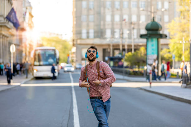 istock After a long quarantine on the street again! COVID-19 1220302392
