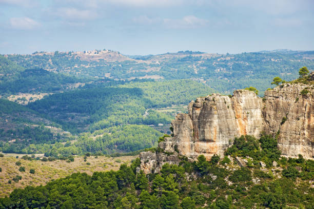 istock Landscape from a cliff at Siurana, Catalonia, Spain. 1220308225