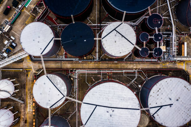 istock Oil storage tank, Tsing Yi, Hong Kong 1220312828