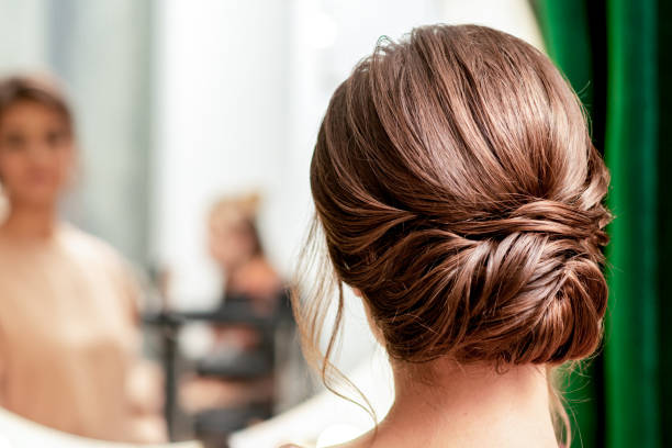 istock Hairstyle of woman. 1220320220