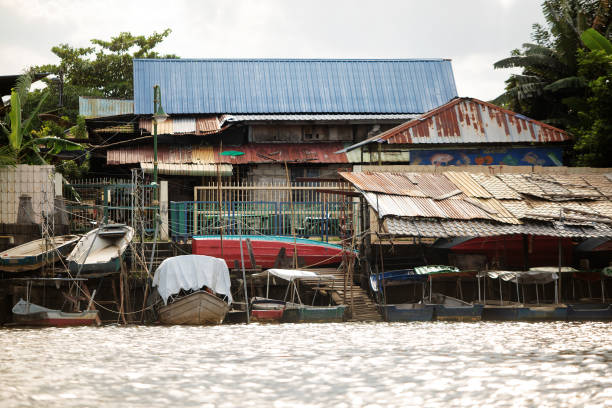 istock Malay Kampung Houses Kuching 1220331029