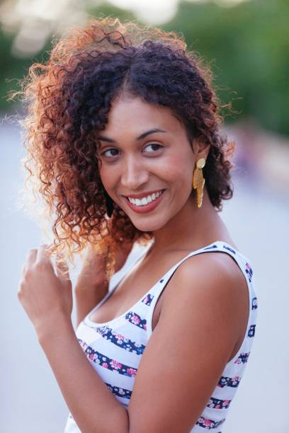 istock cheerful female in love 1220334400