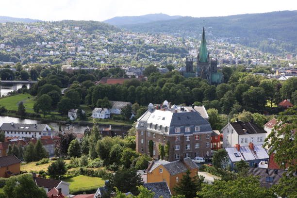 istock The Trondheim small town in Norway 1220334879