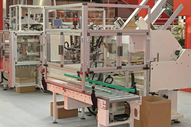 istock Automated Carton Packing 1220337286