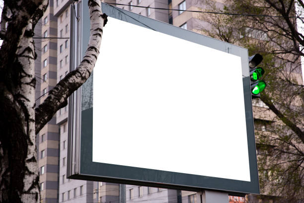 istock Blank billboard for advertising at the city around, copyspace for your text, image, design 1220347172