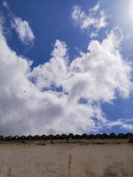 istock Picture of a sunny day with some clouds 1220348676