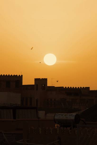 istock Sunrise in the desert 1220349386