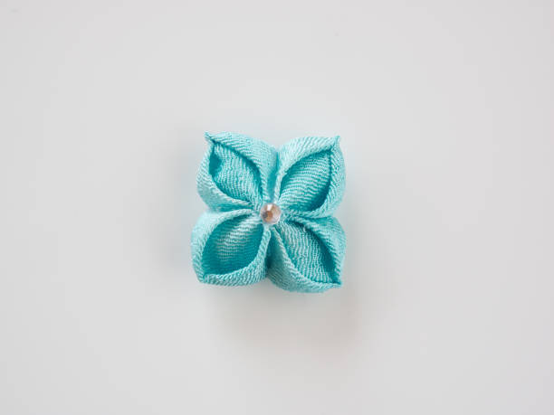 istock Japanese fabric flower 1220350509