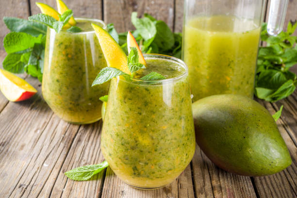 Indian salted lemonade aam panna