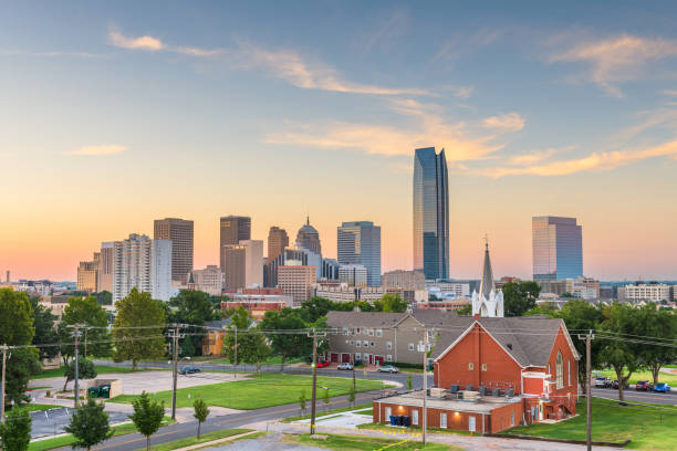 istock Oklahoma City, Oklahoma, USA Skyline 1220350819