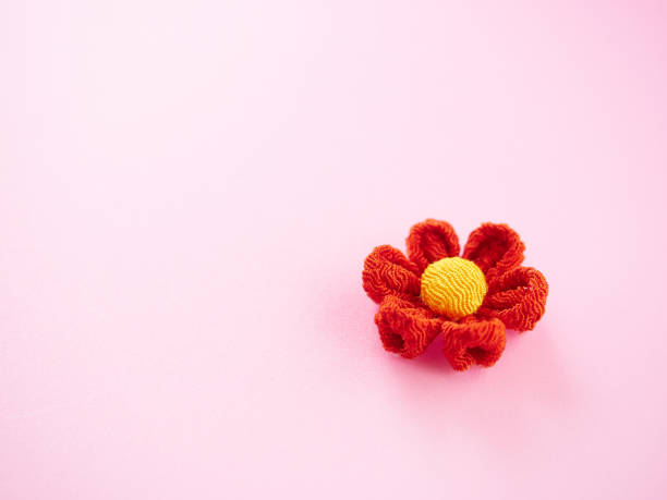istock Japanese fabric flower 1220352073