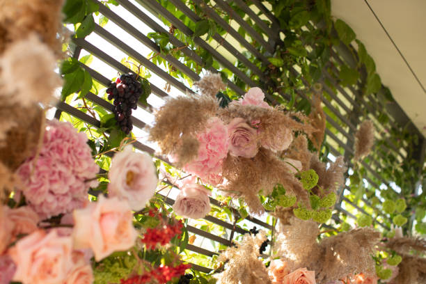 istock Beautiful floral arrangement for special event 1220352200