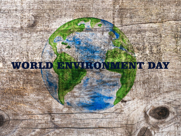 istock World Environment Day. Greeting card. Close up 1220352810