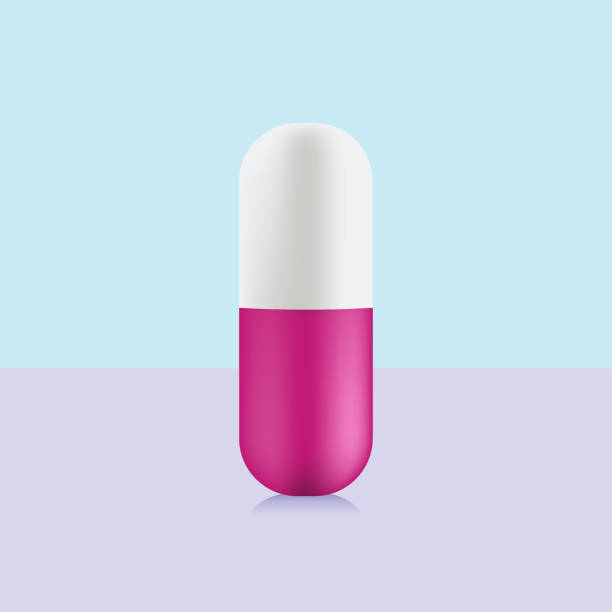 캡슐 알 약 - capsule medicine vitamin pill narcotic stock illustrations