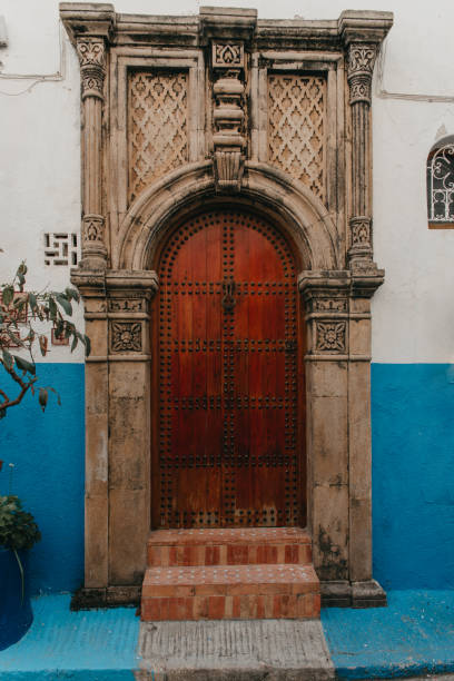 istock Small cozy streets in UNESCO heritage site: Rabat, Morocco 1220360396