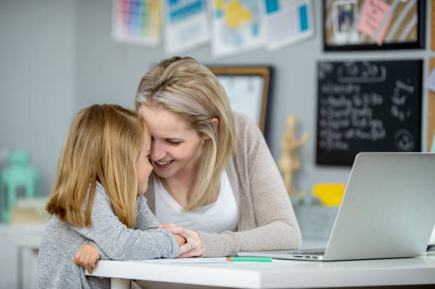 istock Mother works from home 1220361944