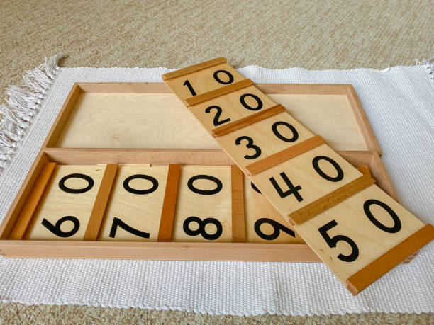 istock Montessori material Blessing wood board 1220367284