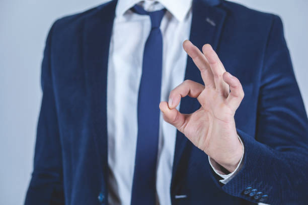 istock man hand okay sign 1220369631