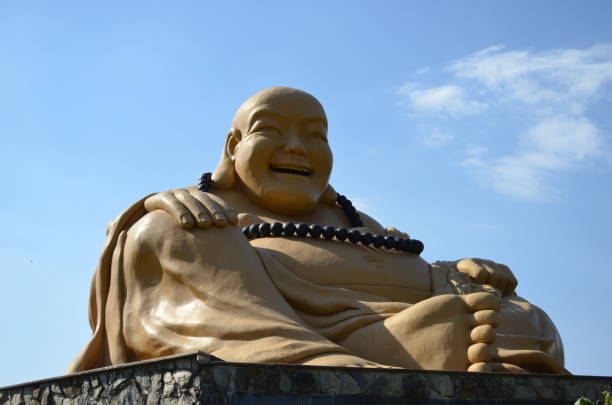 istock Statue at Buddhist temple in Iguassu Falls (Templo Budista Foz do Iguacu) 1220381354
