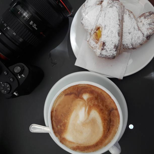istock Morning cappuccino in a cafe in Italy. 1220381583