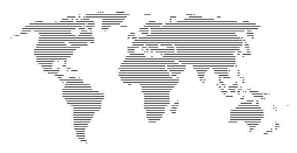 World Map Line Raster World Line Map Stock Illustration - Download Image Now - World Map, In ...
