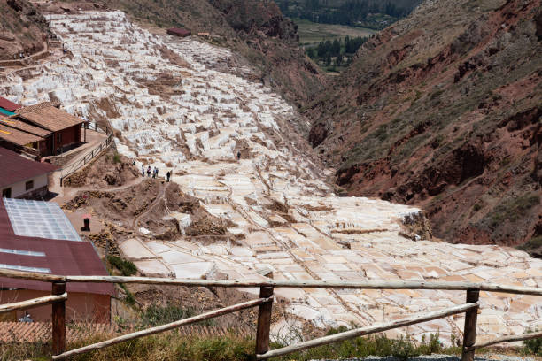 istock The salt flats of Maras 1220388262