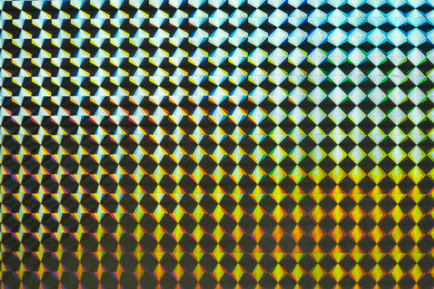 istock Abstract pattern of hologram sticker 1220390055