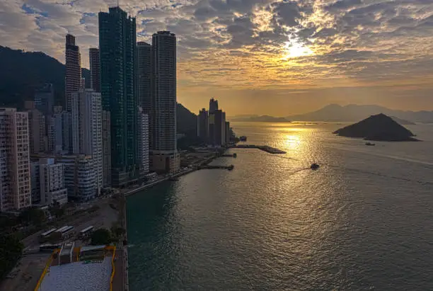 Photo of Private housing of Hong Kong from drone view