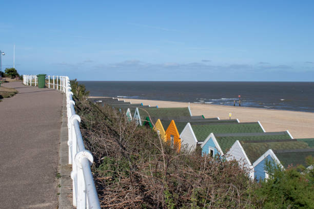 istock Southwold beach and seafront, Suffolk, England 1220394742