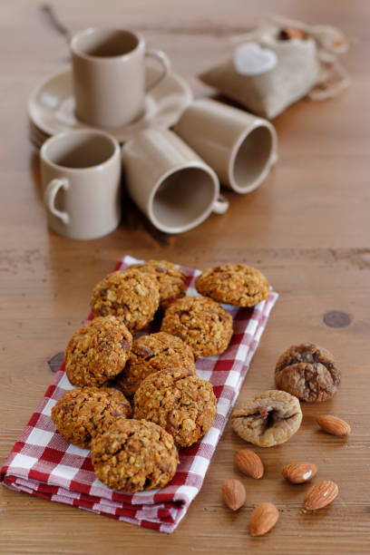istock cookies and coffee cups 1220397878