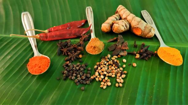 istock indian kerala assorted set of spices and curry powder 1220411551
