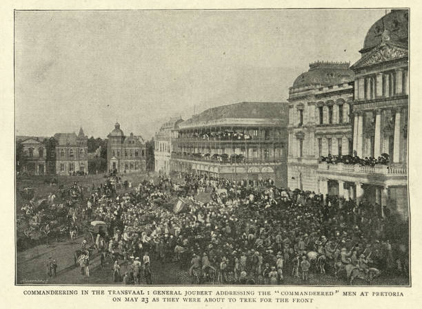 istock Commandeering in the Transvaal, General Joubert at Pretoria, 1894 1220412101