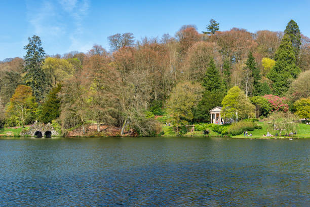 istock Stunning Country Park with Fall Autumnal Colors 1220412358
