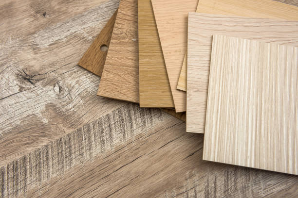 istock color sample boards for design on wooden desk. 1220413179